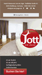 Mobile Screenshot of hotel-jaeger-wolfsburg.de